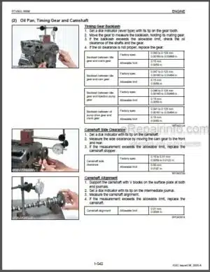 Photo 8 - Kubota L48 TL115 BT1100 Workshop Manual Tractor Front Loader Backhoe