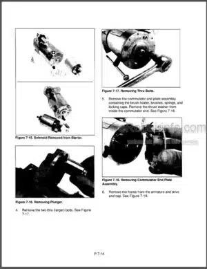 Photo 1 - Kubota T1570A T1670A T1770A T1870A Workshop Manual Lawn Garden Tractor