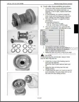 Photo 9 - Kubota U25S U20-3A U25-3A Workshop Manual Service Chapter Excavator