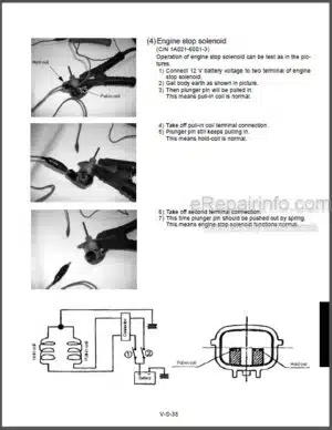 Photo 8 - Kubota U35 Workshop Manual Excavator