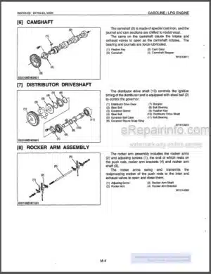 Photo 1 - Kubota WG752-E2 DF752-E2 Workshop Manual Gasoline LPG Engine