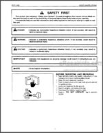 Photo 5 - Kubota ZG327 Workshop Manual