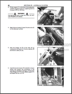 Photo 1 - New Holland LM5040 LM5060 LM5080 Repair Manual Tractor 87755314