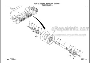 Photo 12 - Takeuchi TL230 Parts Manual Track Loader BU5Z005