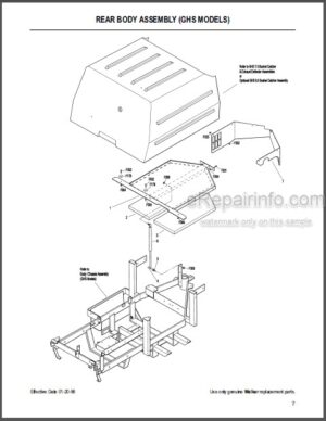 Photo 2 - Walker MDD MDG Illustrated Parts Manual Tractor