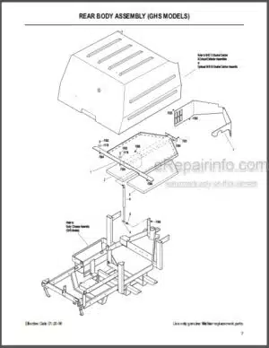 Photo 4 - Walker MDD MDG Illustrated Parts Manual Tractor