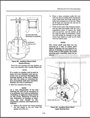 Photo 11 - Allis Chalmers 616 620 720 Repair Manual Tractor