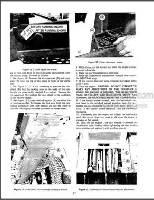 Photo 6 - Allis Chalmers Model C Operators Maintenance Manual Tractor