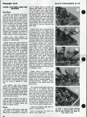 Photo 10 - Allis Chalmers D19 D19 Diesel Shop Manual Tractor