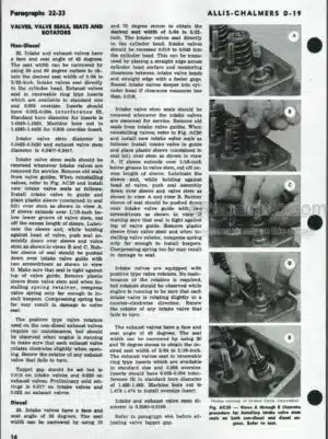 Photo 7 - Allis Chalmers Models 180 185 190 190XT 200 7000 Shop Manual Tractor