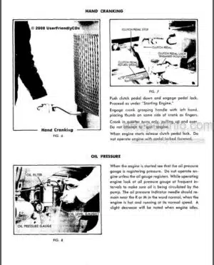 Photo 8 - Allis Chalmers G Series-B C CA G RC WC WF WD WD45 WD45D Shop Operator Manual Implements Parts Manual Tractor