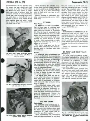 Photo 7 - Allis Chalmers Model 160 Shop Manual Tractor