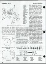 Photo 3 - Allis Chalmers Models 180 185 190 190XT 200 7000 Shop Manual Tractor