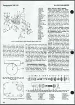 Photo 3 - Allis Chalmers Models 180 185 190 190XT 200 7000 Shop Manual Tractor