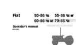 Photo 3 - Fiat 50-86 55-86 60-86 70-86 Operation Maintenance Specification Manual Tractor 06910285