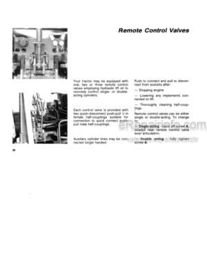 Photo 6 - Fiat 35-66 35-66DT Operators Manual Tractor 06910283