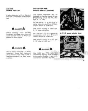 Photo 10 - Fiat 55-75 60-75 Operators Manual Tractor 06910156