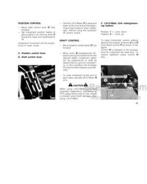 Photo 11 - Fiat 55-85 55-85 Operators Manual Steering O-Matic Tractor 06910176