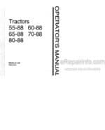 Photo 4 - Fiat 55-88 60-88 65-88 70-88 80-88 and DT Operators Manual Tractor 06910284