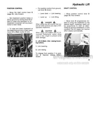 Photo 6 - Fiat 60-66 70-66 80-66 Orchard and DT Orchard models Operators Manual Tractor 06910135