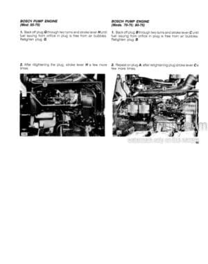 Photo 7 - Fiat 60-66 70-66 80-66 Orchard and DT Orchard models Operators Manual Tractor 06910135