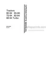 Photo 4 - Fiat 60-94 65-90 72-94 82-94 88-94 Turbo and DT Operators Manual Tractor 06910269