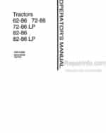 Photo 4 - Fiat 62-86 72-86 72-86LP 82-86 82-86LP Operators Manual Tractor 06910286