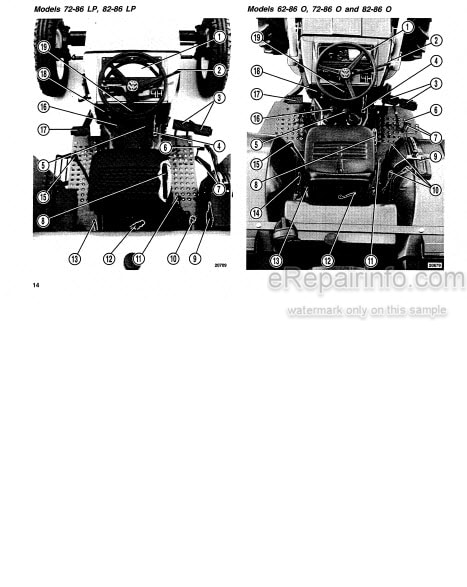 Photo 1 - Fiat 62-86 72-86 72-86LP 82-86 82-86LP Operators Manual Tractor 06910286