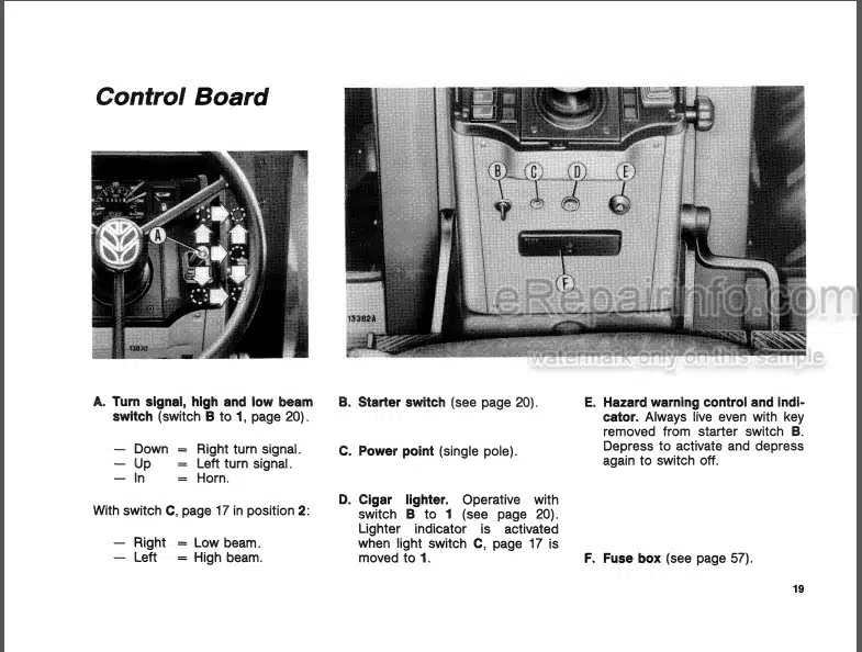 Photo 1 - Fiat 90-90 100-90 90-90DT 100-90DT Operators Manual And Hesston Supplement Tractor 06910148