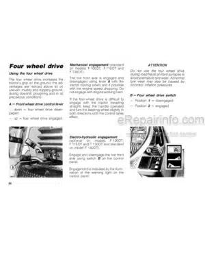 Photo 10 - Fiat F New Winner F100, F115, F130 TURBO, F140 TURBO Operators Manuals Tractor 06910288