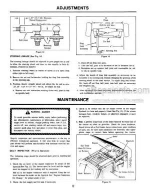 Photo 13 - Ford 125 145 165 Operators Manual Lawn And Garden Tractor 42012530