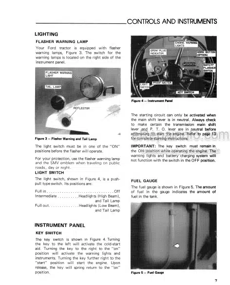 Photo 1 - Ford 1510 Operators Manual Tractor 42151010