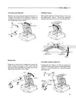 Photo 3 - Ford 655A Operators Manual And Brake Adjustment Information Tractor Loader Backhoe 42065510