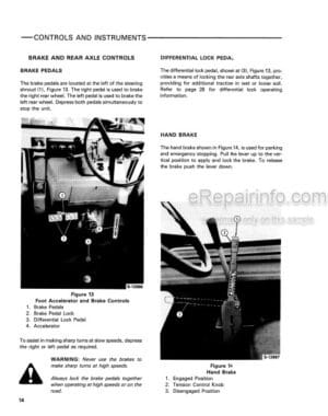 Photo 6 - Ford 1200 Operators Manual Tractor 42120010