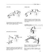 Photo 5 - Ford 755A Operators Manual Tractor Loader Backhoe 42075511
