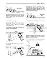Photo 5 - Ford 755 Operators Manual Tractor Loader Backhoe 42075510