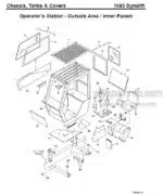 Photo 2 - Gehl 1083 Dynalift Parts Manual Telescopic Forklift 907366