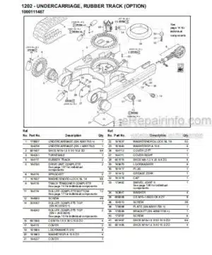 Photo 7 - Gehl 418 Parts Manual Wheel Loader 909878