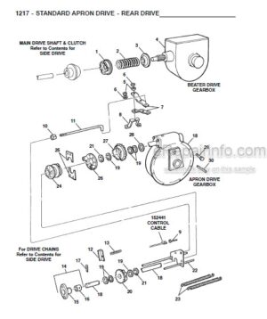 Photo 7 - Gehl DL Series Dynalift DL7 DL9 DL11 DL12 Parts Manual Telescopic Handlers 913272