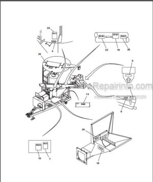 Photo 7 - Gehl 125 Service Parts Manual Mix-All Mixer Roller Mill