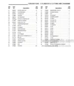 Photo 4 - Gehl 1260 1265 Parts Manual Forage Harvesters 907169
