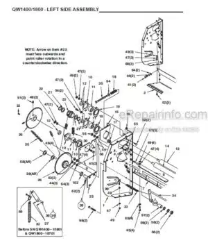 Photo 7 - Gehl 383Z Parts Manual Compact Excavator 918195