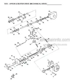 Photo 6 - Gehl 1162 1165 Parts Manual Disc Mower 909794