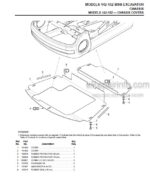 Photo 2 - Gehl 142 152 Parts Manual Mini Compact Excavator 908538