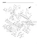 Photo 2 - Gehl 1465 Service Parts Manual Variable Chamber Round Baler 904113