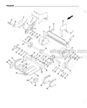 Photo 7 - Gehl 1177 Parts Manual Manure Spreader 907541