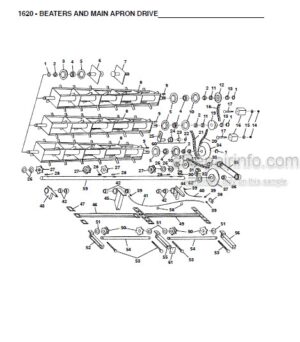 Photo 6 - Gehl HL2500A Service Parts Manual Loader 901572