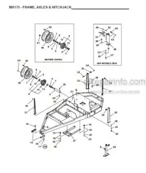 Photo 11 - Gehl 170 Parts Manual Mix-All Mixer Roller Mixer