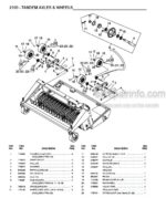 Photo 2 - Gehl 2109 Parts Manual Windrow Merger 918016