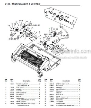 Photo 6 - Gehl 802 Parts Manual Compact Excavator 918043